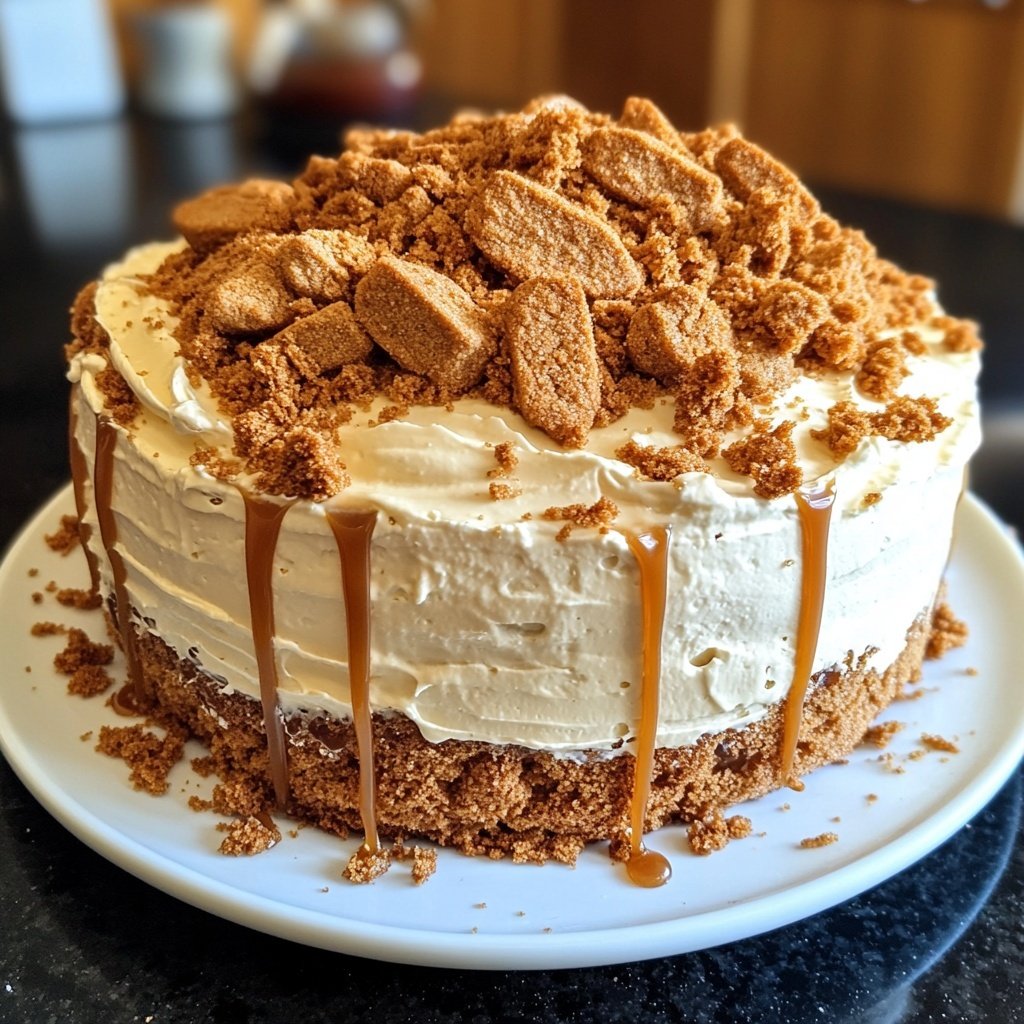 Lotus Biscoff Torte