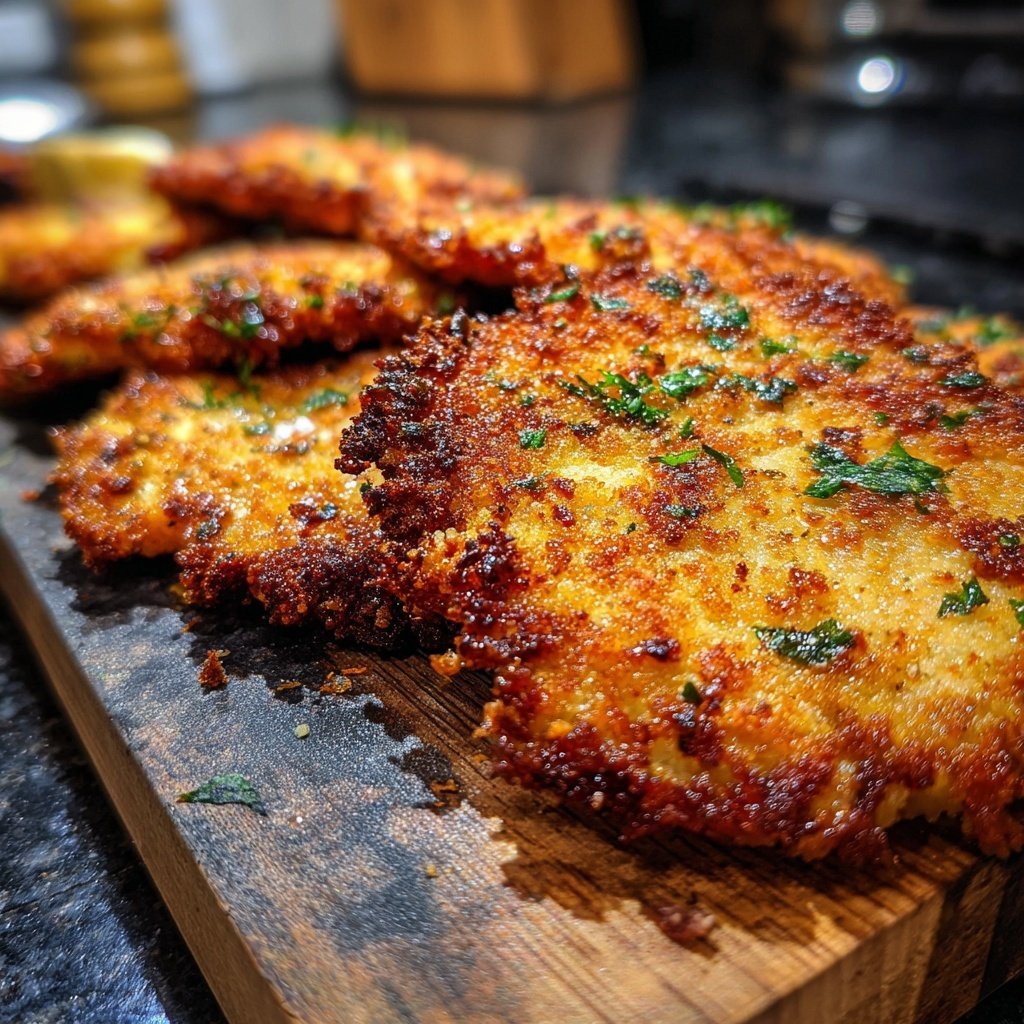 Blumenkohl Schnitzel Mit Kräuter Panade