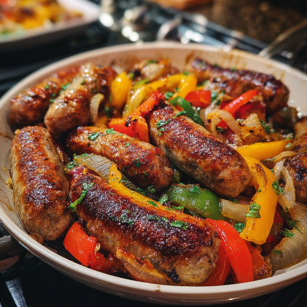 Abendessen aus der Pfanne