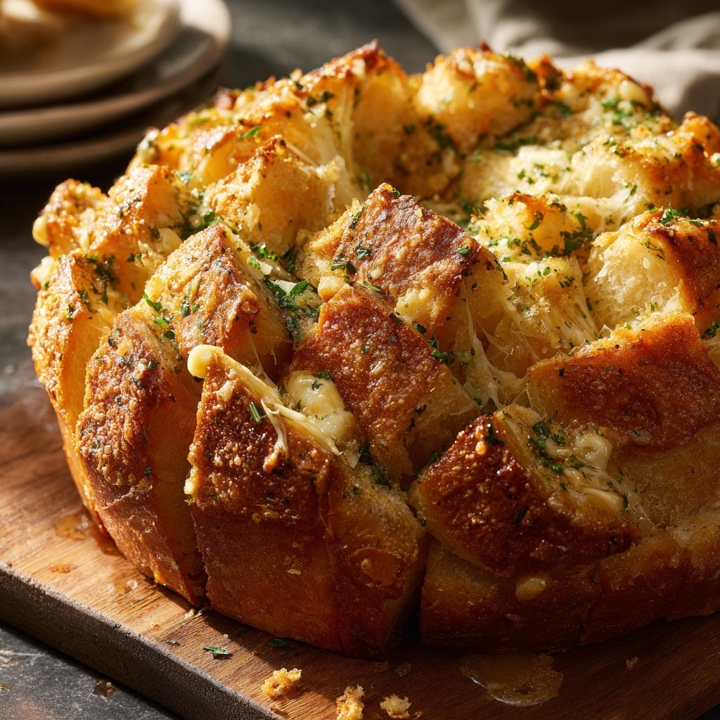 Zupfbrot Mit Kräuterbutter