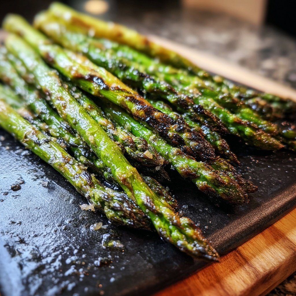 Gegrillte Spargel Stangen