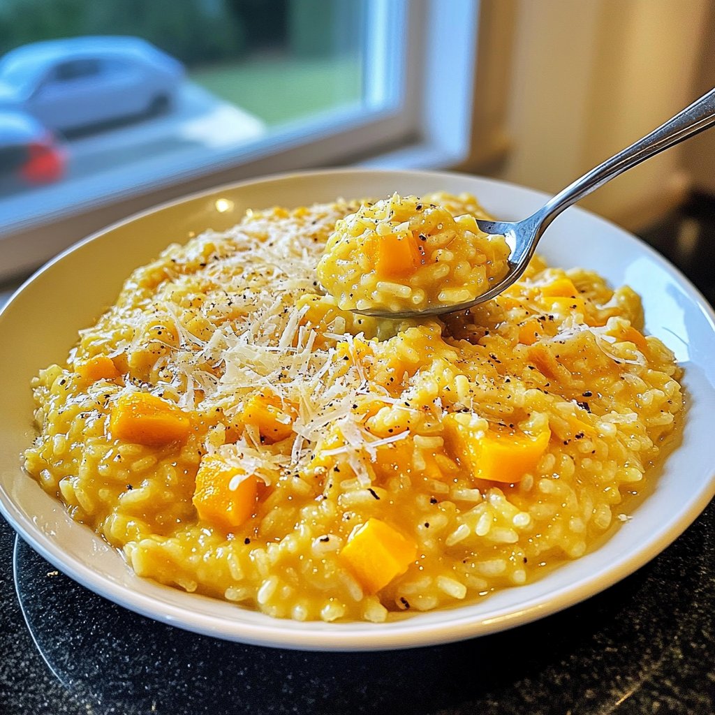 Risotto mit Kürbis