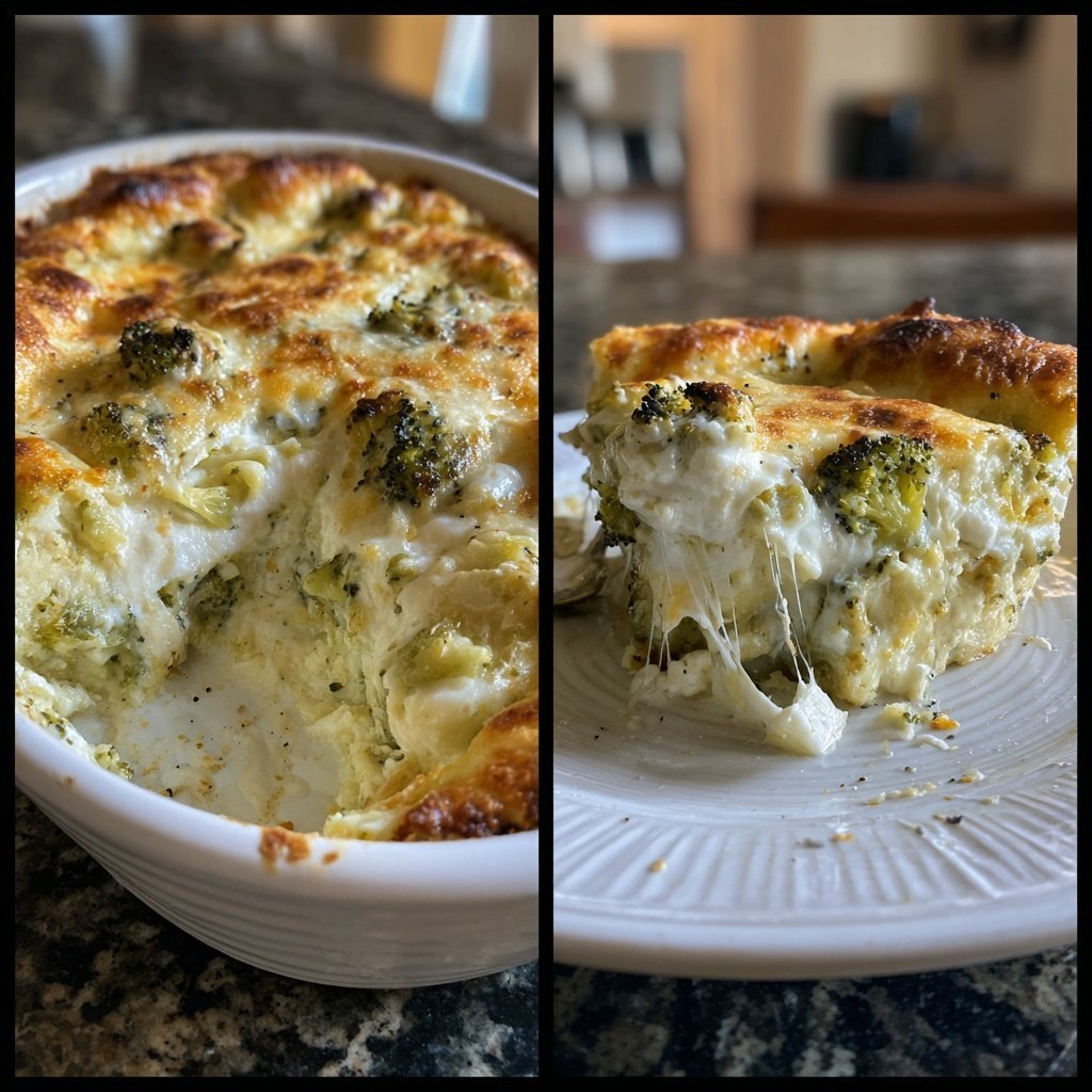 Brokkoli Ricotta Auflauf