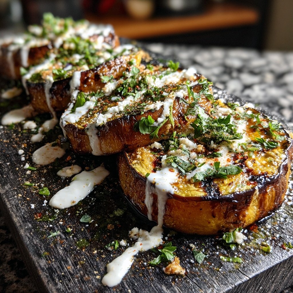 Gegrillte Auberginen Mit Joghurt Dip