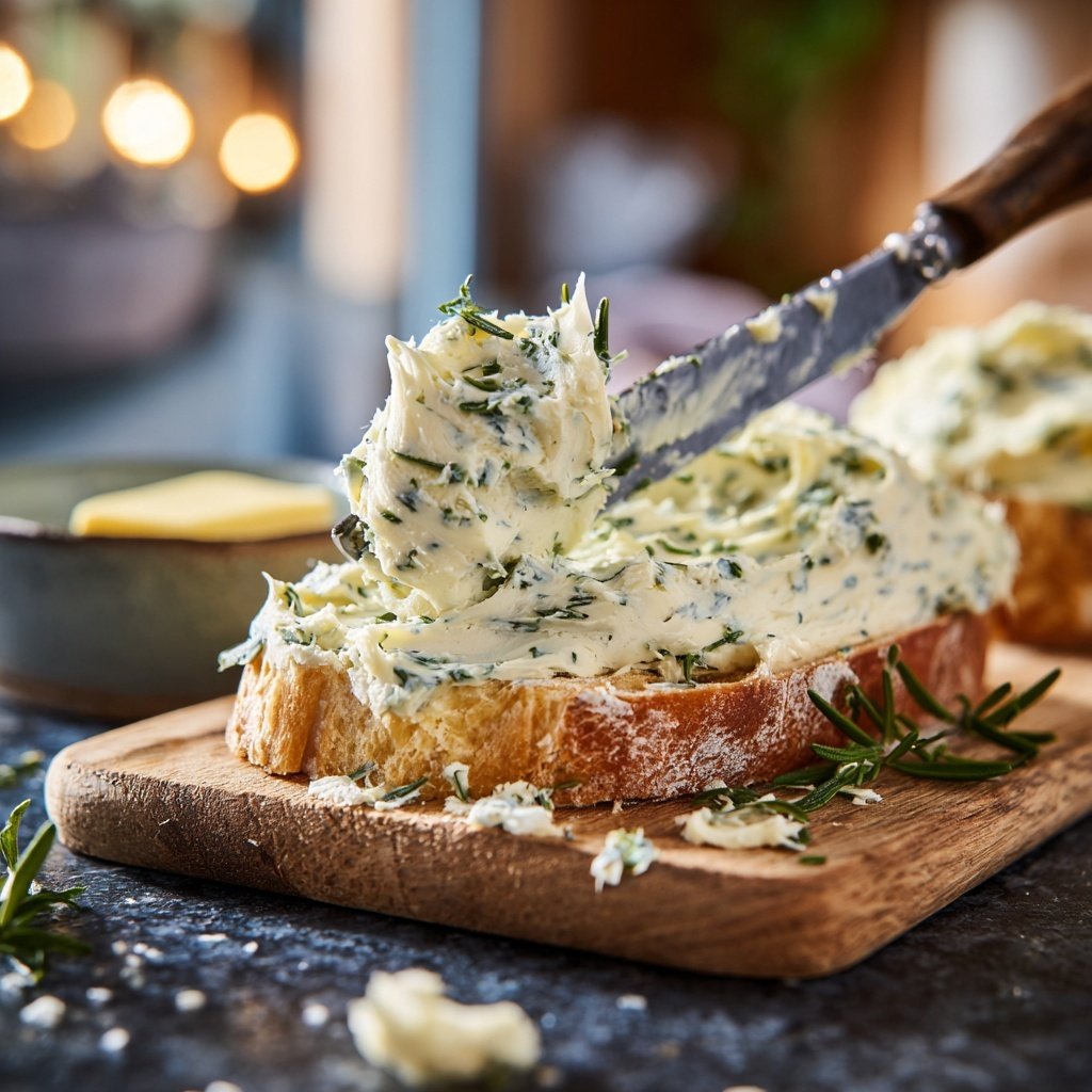 Kräuterbutter Mit Rosmarin Nadeln