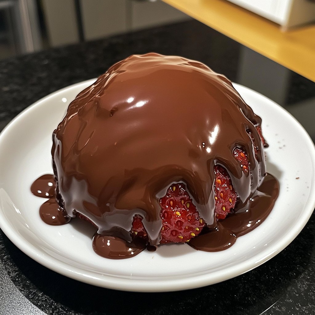 Schoko Erdbeeren selber machen