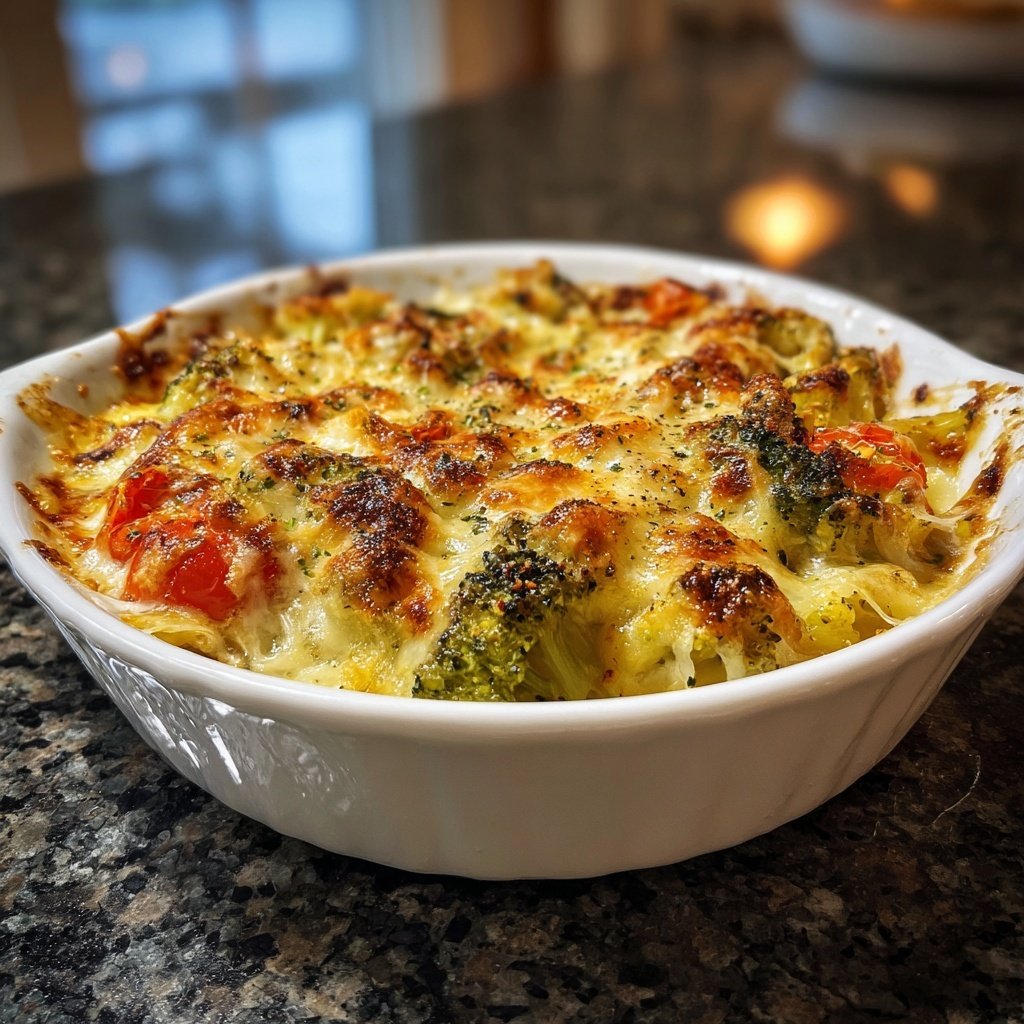 Brokkoli Tomaten Auflauf