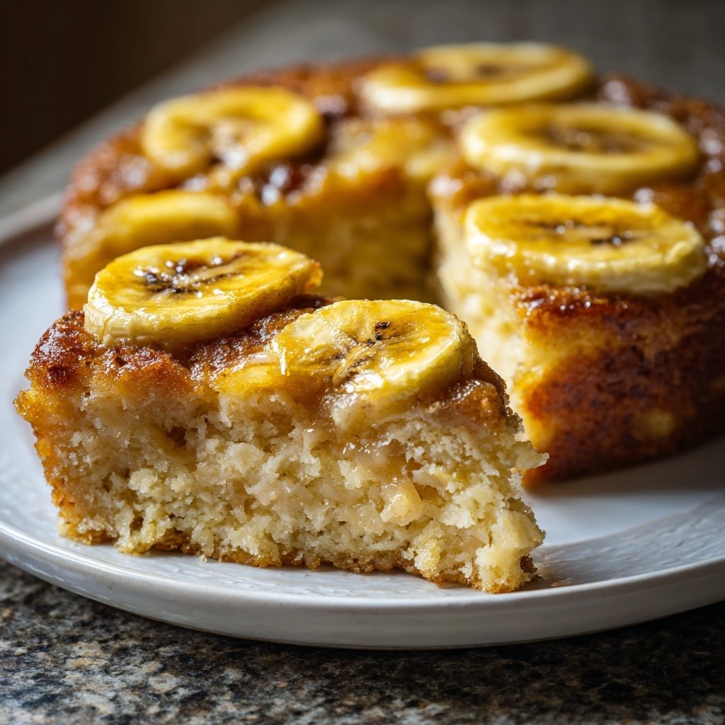 Bananenkuchen mit Apfelmus